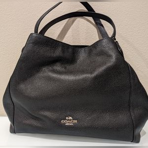 Coach leather handbag purse